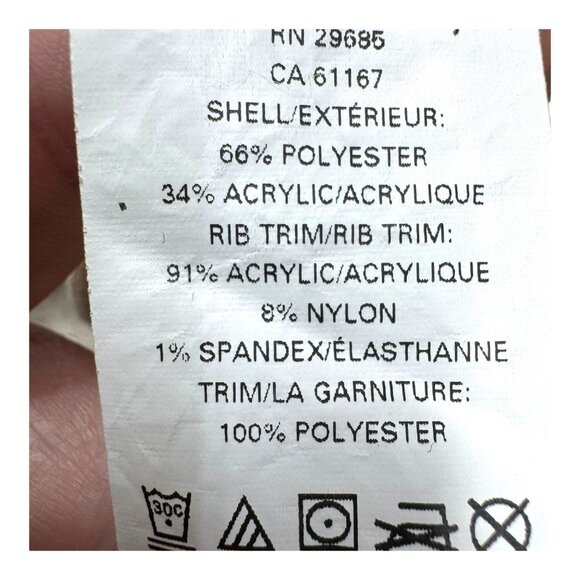 Pendleton Glacier Striped Wool Blend Fleece Vest Sherpa XL Outdoor Layering READ - Picture 3 of 7